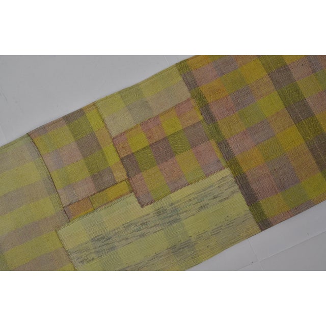 Vintage Anatolian Decorative Kilim Runner For Sale - Image 9 of 10