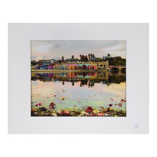 Capitola, California Venetian Hotel Color Photograph by John F. Hunter For Sale