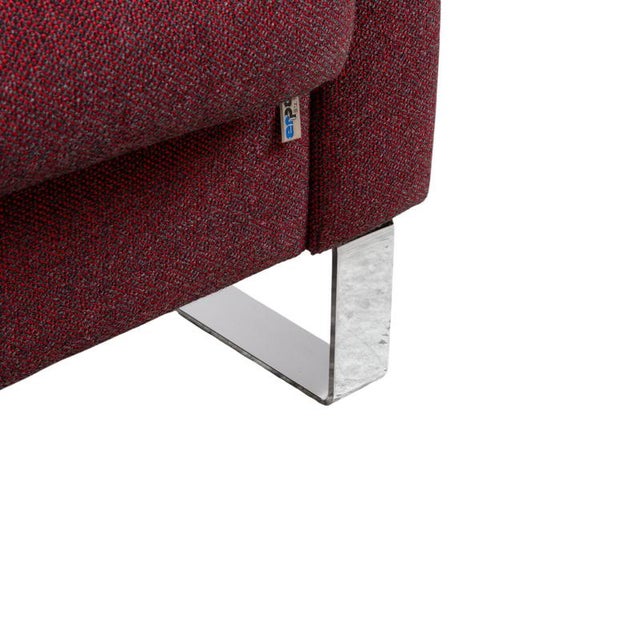 Textured Fabric CL 500 Two-Seater Sofa For Sale - Image 5 of 13