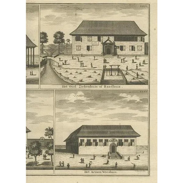 Valentijn, Four Views of Ambon II, 1726, Paper For Sale - Image 3 of 6