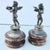 Beaux-Arts Italian 800 Silver Putti Musicians Circa 1920s- a Pair of 2 For Sale - Image 3 of 9