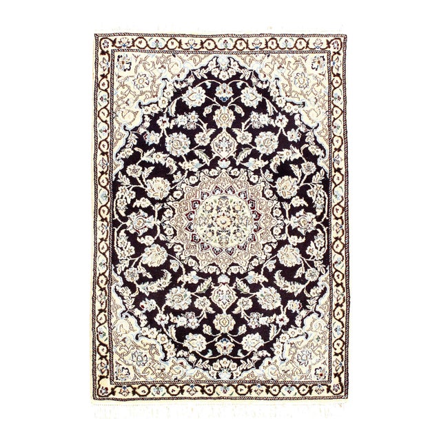 Pasargad DC Fine Hand Knotted Silk & Wool Rug For Sale