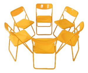 Ted Folding Chairs from Niels Gammelgaard, Set of 6