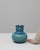 20th Century German Turquoise Ceramic Vase For Sale - Image 4 of 18