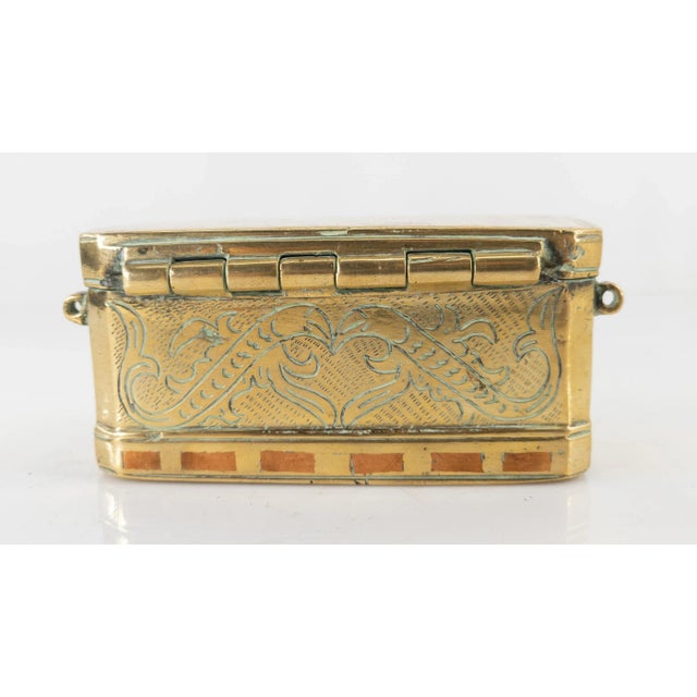 Mid 20th Century South East Asian Bronze and Copper Betel Nut Box For Sale - Image 4 of 12