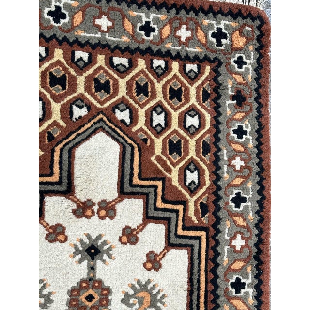 Textile Vintage Tunisian Tribal Rug, 1970s For Sale - Image 7 of 17