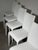 Italian White Leather Dining Chairs, Set of 6 For Sale - Image 5 of 9