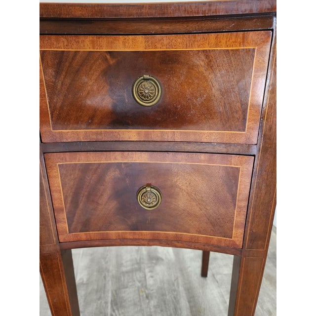 Brown Early 20th Century Georgian Style Inlaid Mahogany Sideboard For Sale - Image 8 of 18