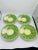 Green Artichoke Serving Plates, Set of Four For Sale - Image 8 of 9