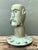 Vintage Steampunk Patinated Resin Bust of Man For Sale - Image 14 of 14