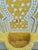 Moroccan Yellow & White Mosaic Tile Fountain / Rafraf Style For Sale In Orlando - Image 6 of 9