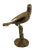 1960's Italian Cast Brass Bird on Branch Sculpture For Sale - Image 4 of 6