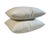 Shabby Chic Ivory Teddy Boucle Pillow Covers- A Pair 22”/22” For Sale - Image 3 of 3