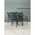 This exceptional set of four 1960s outdoor armchairs from Brown Jordan's highly coveted "Florentine" collection perfectly...