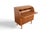 Mid 20th Century Attributed to Egon Östergaard Curved Top Secretary Desk in Teak For Sale - Image 10 of 12