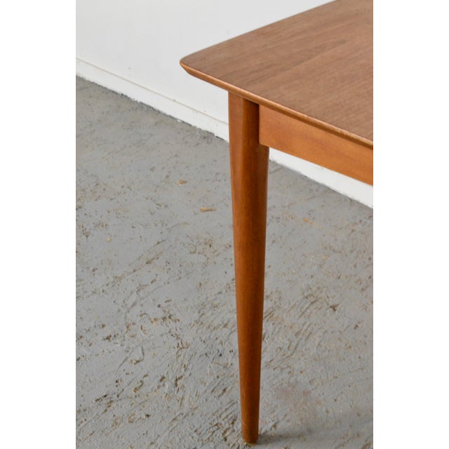 Wood Mid-Century Modern Teak Extending Table, 1960s For Sale - Image 7 of 11