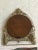1900's English Scrolled Brass Circular Picture Frame With Medallion Accents For Sale - Image 10 of 11