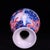 Chinese Blue & White Underglaze Red Dragon Pear-Shaped Vase - 14" Tall For Sale - Image 4 of 9
