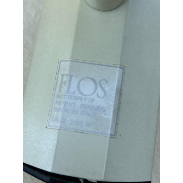 Beige Quattro Butterfly Wall Lights by Afra & Tobia Scarpa for Flos, 1970s, Set of 4 For Sale - Image 8 of 10