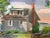 Realism Gray House on a Hill Original Oil Painting For Sale - Image 3 of 4
