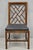 Vintage Hollywood Regency Faux Bamboo Lattice Dining Chair by Century - Set of 4 For Sale - Image 4 of 15