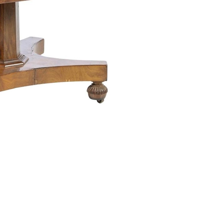 English Sofa-Table in Mahogany, 19th Century For Sale - Image 5 of 6