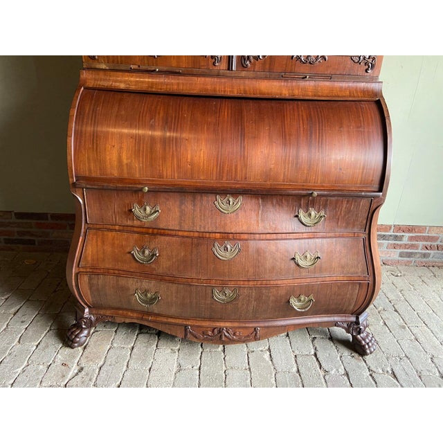 Antique Mahogany Empire Top Desk For Sale - Image 5 of 12