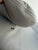 Vintage Sculptural Post Modern Gray Leather Lounge Chair Pair For Sale - Image 12 of 13