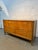 Mid-Century Modern Mid-Century Six Drawer Walnut & Brass Lowboy Dresser by West Michigan Furniture Co. Attributed For Sale - Image 3 of 17
