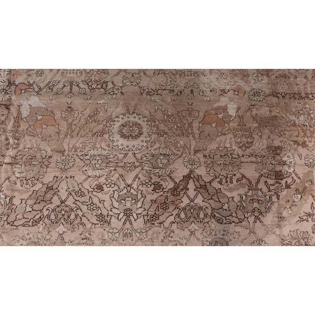 1920s 1920s Turkish Hereke Rug For Sale - Image 5 of 7