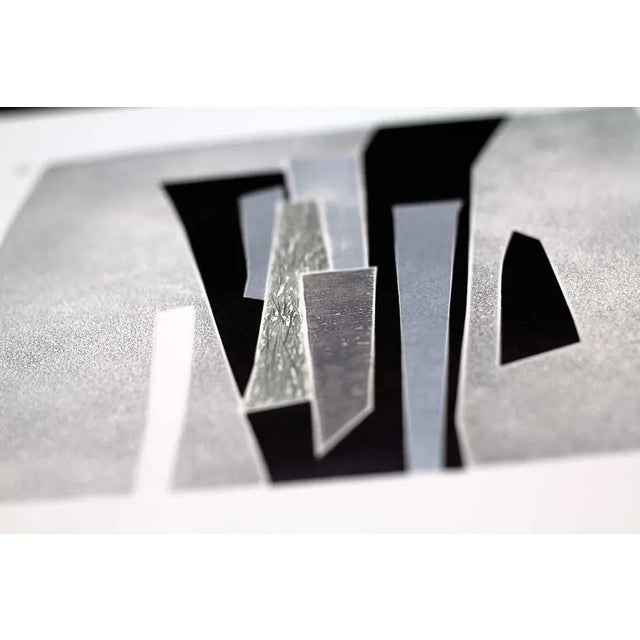 1970s Modern Hans Richter Original Etching Hand Signed "As Mondrian..." For Sale - Image 5 of 11