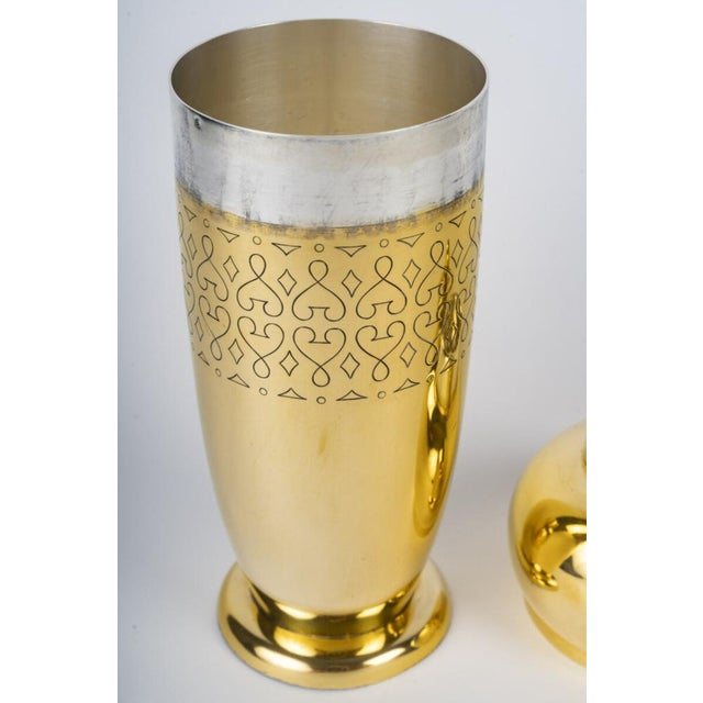20th Century Art Deco Shaker in Vermeil from Tetard Frères, 1930s For Sale - Image 17 of 18