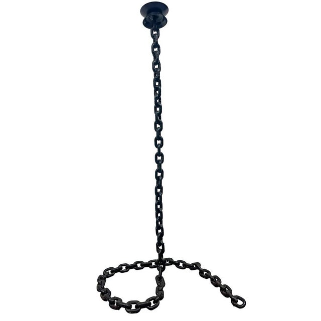 Vintage Wrought Iron Candleholder, 1960s For Sale - Image 11 of 12