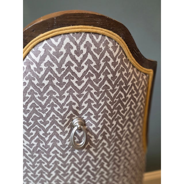 Upholstered Accent Chair For Sale In New York - Image 6 of 9