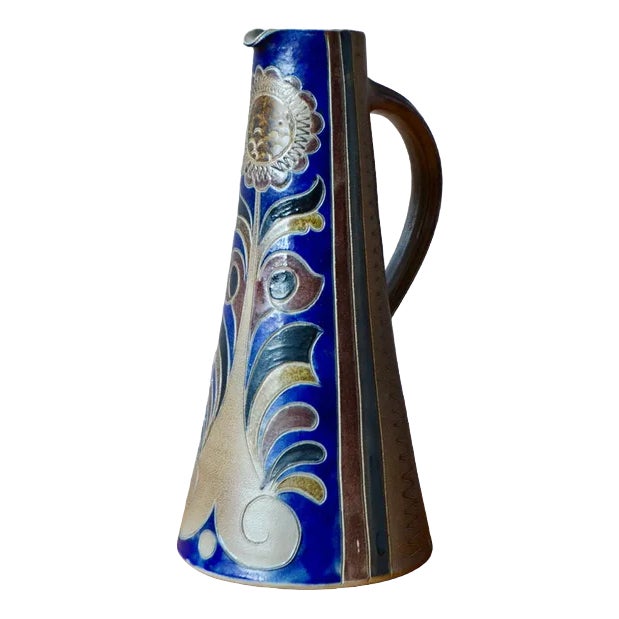 Bohemian Sandstone Pitcher, 1960s For Sale
