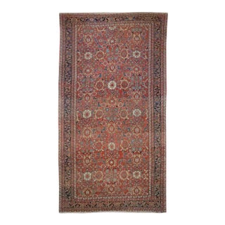 19th Century Persian Sultanabad Rug For Sale