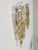 Mid-Century Modern Italian Murano Leaf Glass Wall Sconces from Mazzega, 1970s, Set of 3 For Sale - Image 6 of 15