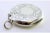 Plain Silver Circular Matchbox with Hinged Lid and Hanging Ring For Sale - Image 4 of 7