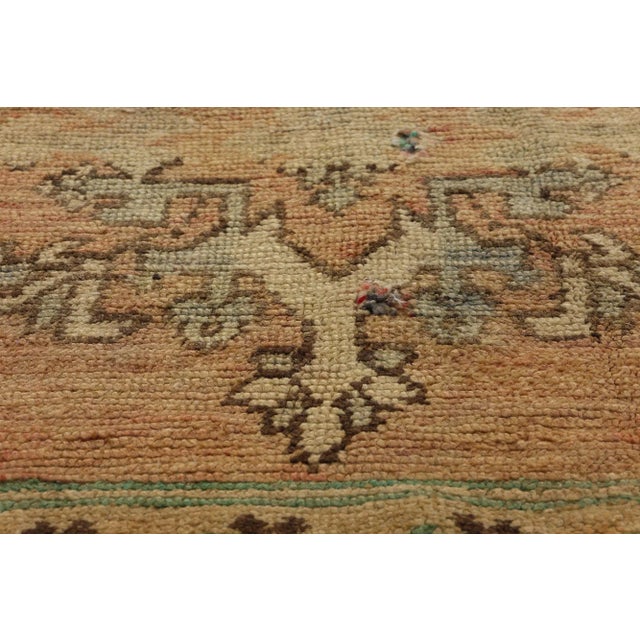 Late 20th Century Vintage Boujad Moroccan Rug - 04'01 X 10'06 For Sale - Image 5 of 9