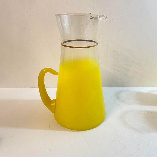 MidCentury Modern Blendo West Virginia Specialty Glass Co. Pitcher
