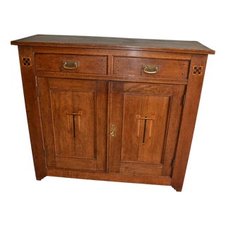 Art Deco Sideboard in Oak For Sale