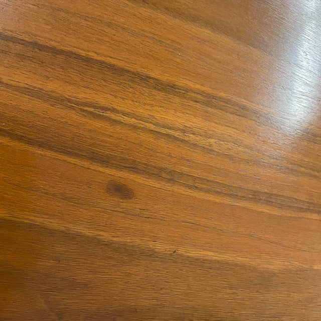 Brown Drexel Declaration Near Round Coffee Table For Sale - Image 8 of 9