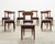 Modern Set of Eight Italian Promemoria Attributed Leather Dining Chairs For Sale - Image 3 of 18