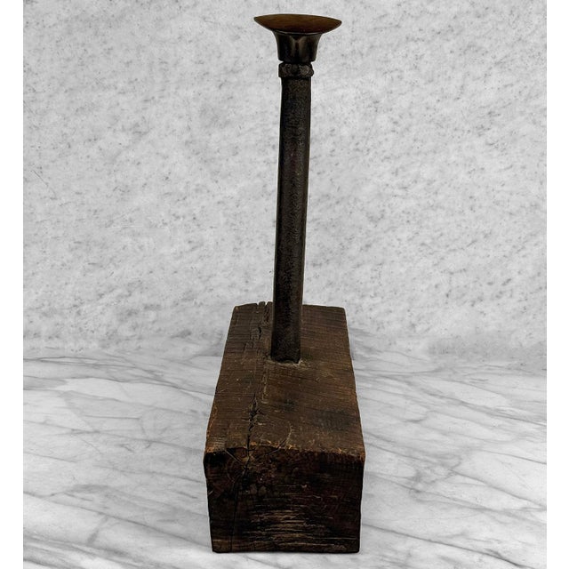 English Antique English Cobblers Cast Iron Anvil Stand - 17" For Sale - Image 3 of 10