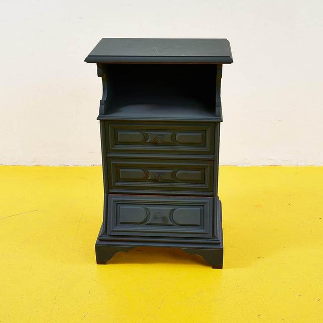 Brown Vintage Cabinet in Wood, 1980s For Sale - Image 8 of 8