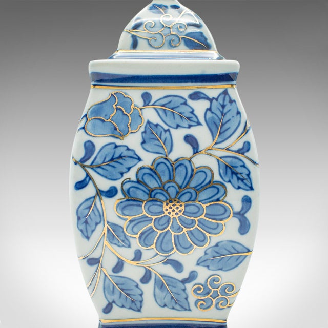 1980's Small Vintage Lidded Urn For Sale - Image 10 of 12