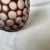 Italian Hand Blown Murano Glass Vase in Eggplant Color Signed by Artist For Sale - Image 11 of 13