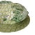 Absolutely stunning very large Italian majolica glazed fish tureen. Lovely green and yellow bright beautiful colors....