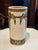 This handpainted pottery vase couldn't be more Art Nouveau! The colors are fantastic, the motif is typical of that era......