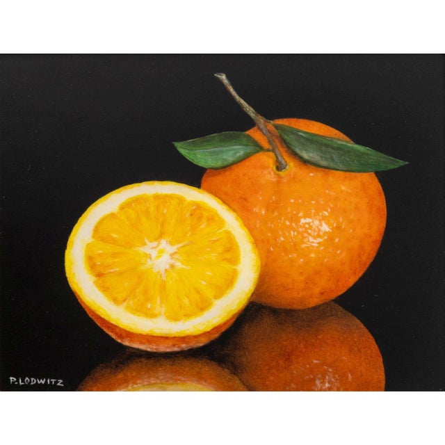 Orange Patrick Lodwitz Fruit Still Life Scenes Oil, 2 For Sale - Image 8 of 11